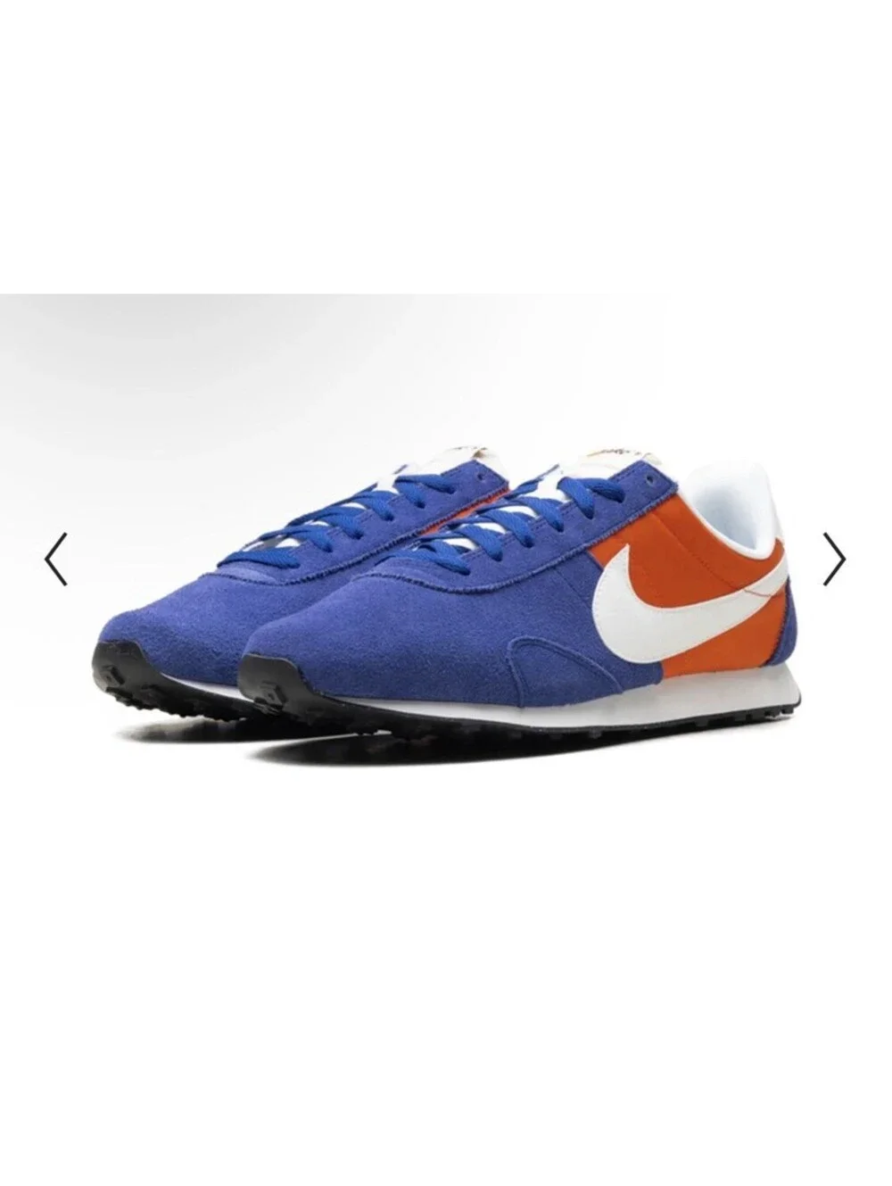 Nike Pre Montreal 17 Mens Size 8 Blue Orange Sneakers 898031-400 Authentic (095)